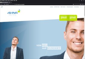 AVINA GmbH Website