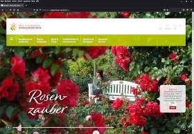 Rosenstadt Sangerhausen GmbH Website